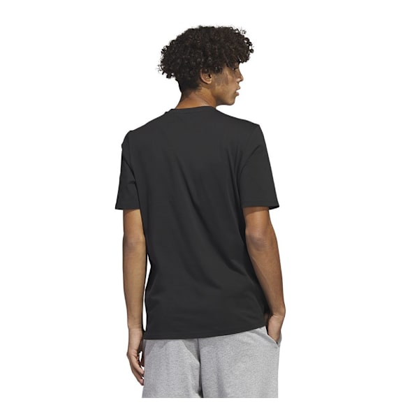 T-shirts Adidas H49660 Sort 176 - 181 cm/L