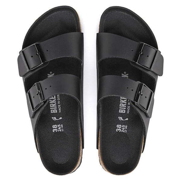 Rantakengät Birkenstock Arizona Birkoflor Mustat 36
