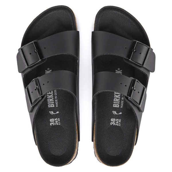 Tøffel Birkenstock Arizona Birkoflor Sort 36