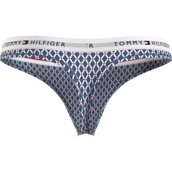 Majtki Tommy Hilfiger UW0UW0454701Z Blå,Vit M