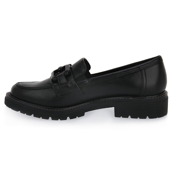 Sneakers low Jana Black Nappa Sort 39