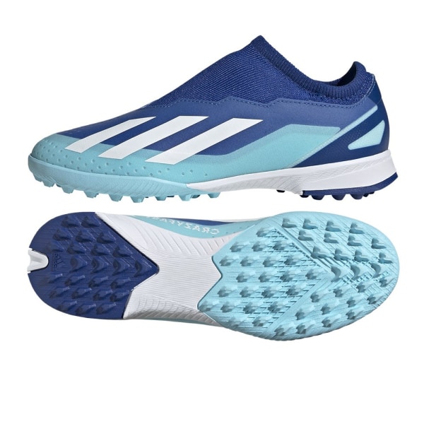 Tennisskor Adidas X Crazyfast.3 Ll Tf Jr Blå 38 2/3