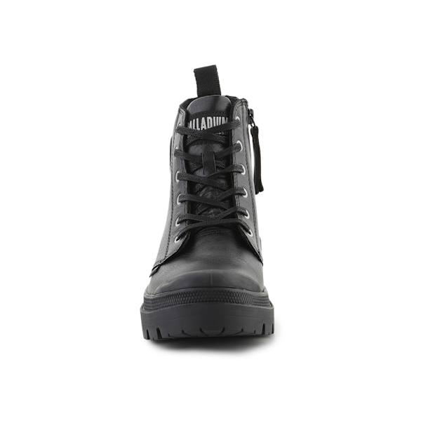 Sko Palladium Pallabase Leather Black Sort 38