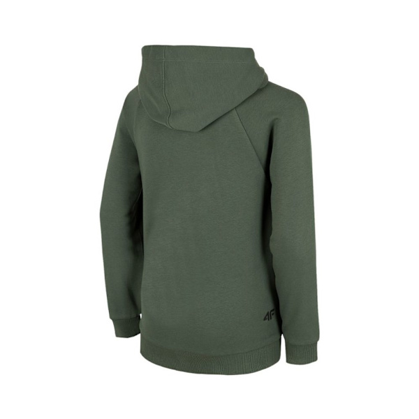 Puserot je Fleecet 4F JBLM002 Vihreät 122 - 127 cm