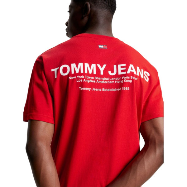 T-shirts Tommy Hilfiger DM0DM17712XNL Rød 174 - 178 cm/M