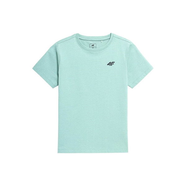 T-shirts 4F JTSM001 Grøn 122 - 127 cm