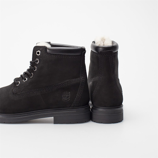 Skor Timberland Hannover Hill Fur Boot WP Svarta 38.5