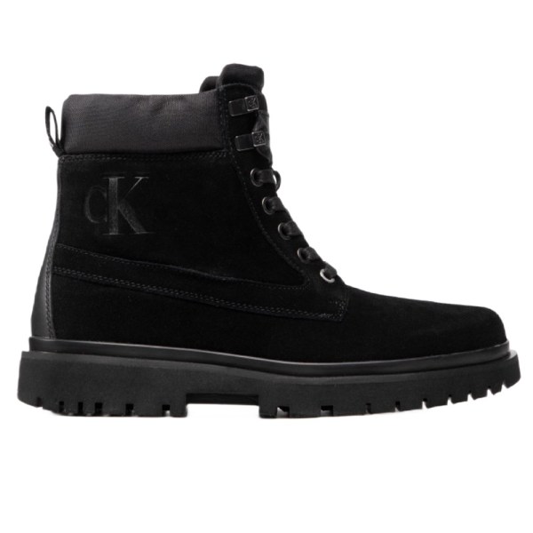 Støvletter Calvin Klein Lug Mid Laceup Sort 45