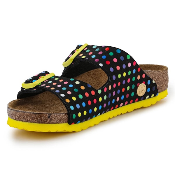 Tofflor Birkenstock Arizona Rivet Logo Svarta 26