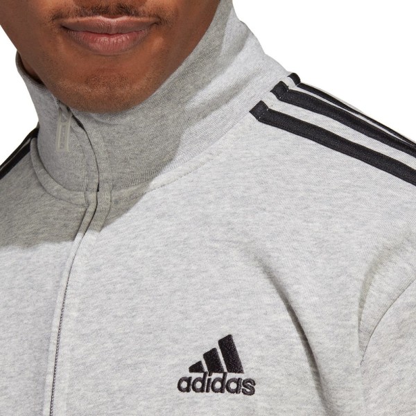 Træningsdragter Adidas 3-stripes French Terry Grå,Sort 170 - 175 cm/M