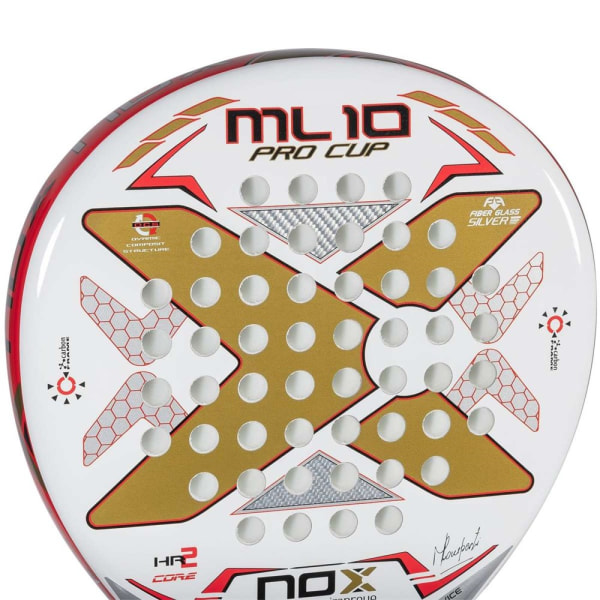 Rackets NOX ML10 Pro Cup Ultra Light Valkoiset
