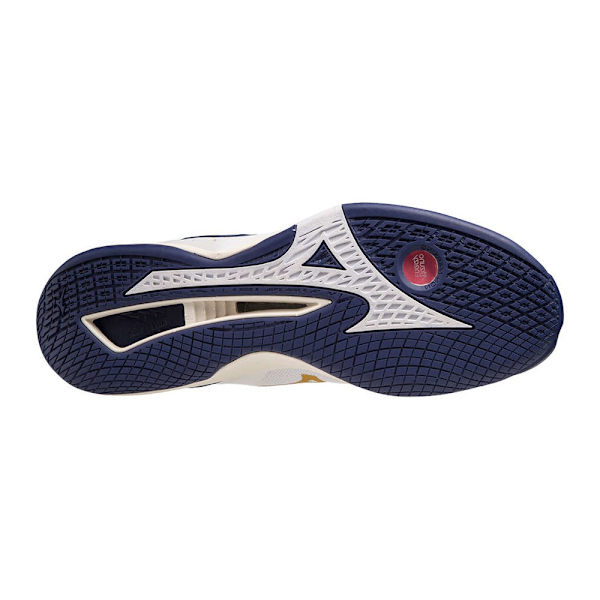 Lågskor Mizuno Wave Stealth Neo White Blue Ribbon Vit 44.5