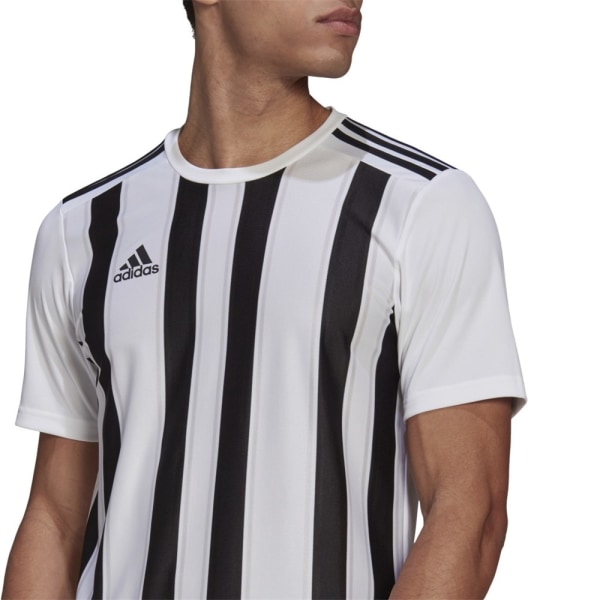 T-shirts Adidas Striped 21 Sort,Hvid 182 - 187 cm/XL