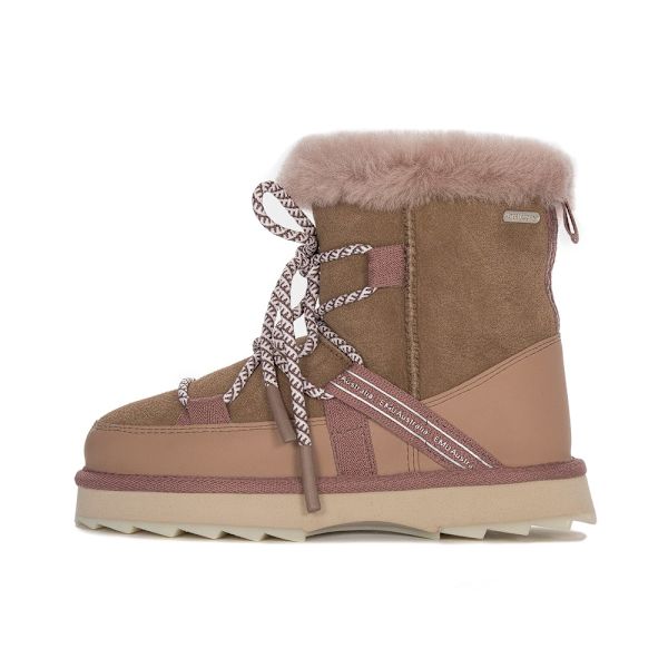 Saapikkaat Emu Buty Australia Botki Damskie Blurred Camel Ruskeat 41