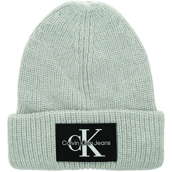 Mössar Calvin Klein Monologo Patch Beanie Celadon Produkt av avvikande storlek