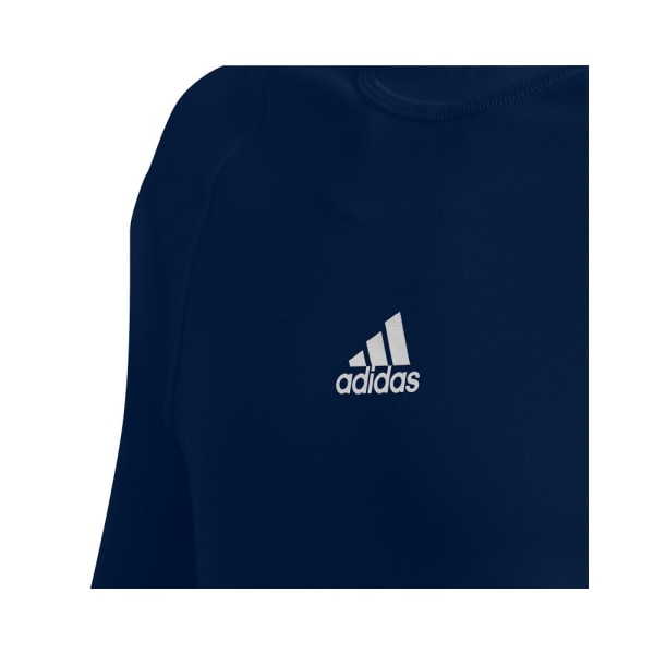 T-paidat Adidas JR Alphaskin Tummansininen 93 - 98 cm/2 - 3 år