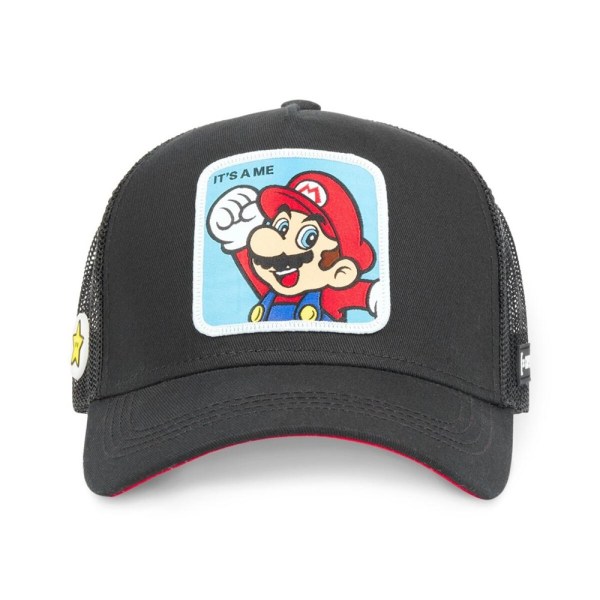 Mössar Capslab Super Mario Bros Trucker Grafit Produkt av avvikande storlek