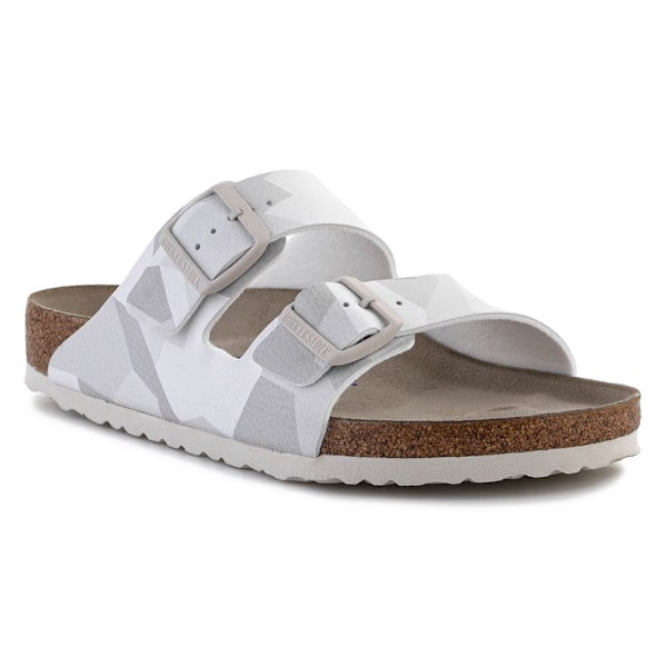 Tofflor Birkenstock Arizona Gråa,Vit 46 d02f | Gråa,Vit | 46 | Fyndiq