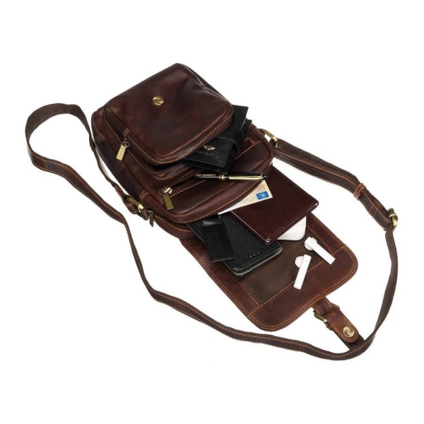 Håndtasker Peterson TorbaskrzanaPTNTB012COMCOGNAC55001 Brun