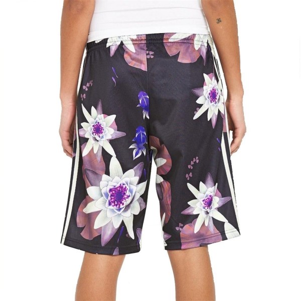 Housut Adidas Lotus P Shorts Mustat,Valkoiset 152 - 157 cm/XS