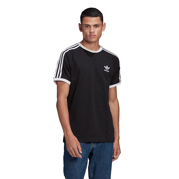 T-shirts Adidas 3STRIPES Tee Sort 176 - 181 cm/L