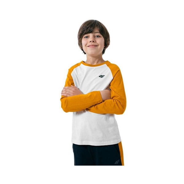 T-paidat 4F JTSML001 Valkoiset 158 - 164 cm