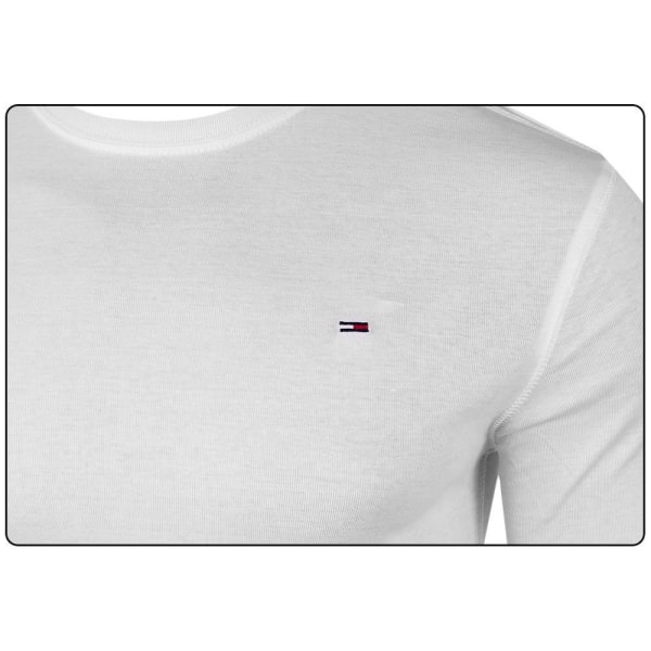 Shirts Tommy Hilfiger DM0DM04409100 Vit 179 - 183 cm/L