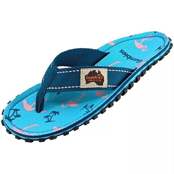 flip-flops Gumbies Islander Flamingo Island Blå 36