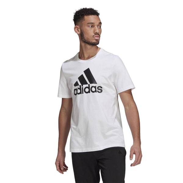 T-shirts Adidas Essentials Big Logo Tee Hvid 176 - 181 cm/L