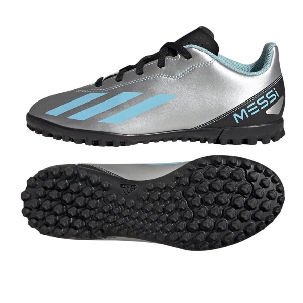 Puolikengät Adidas X Crazyfast Messi.4 Tf Jr Harmaat 38