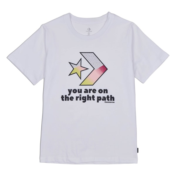 T-shirts Converse Traibazer Graphic Tee Hvid 168 - 172 cm/M