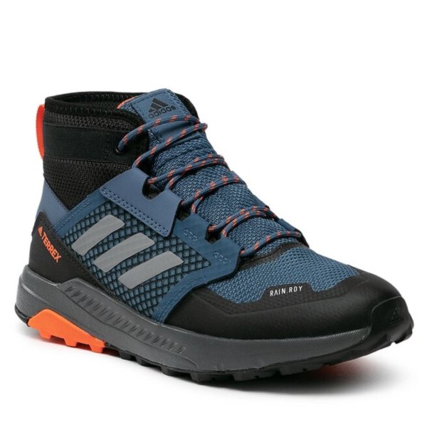 Sko Adidas Terrex Trailmaker Mid Rain.rdy Hiking Blå 36