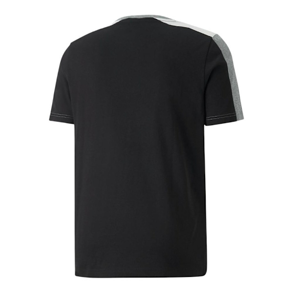 T-paidat Puma Ess Block Mustat,Harmaat 176 - 181 cm/M