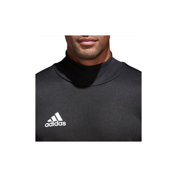 T-paidat Adidas Tiro 17 Training Shirt Mustat 158 - 163 cm/XS