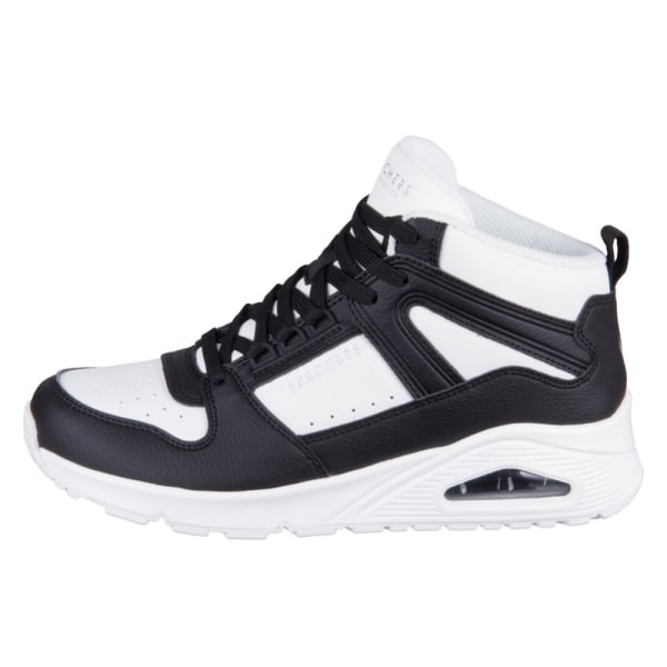 Sko Skechers Uno High Regards Wbk Wbk Sort,Hvid 38