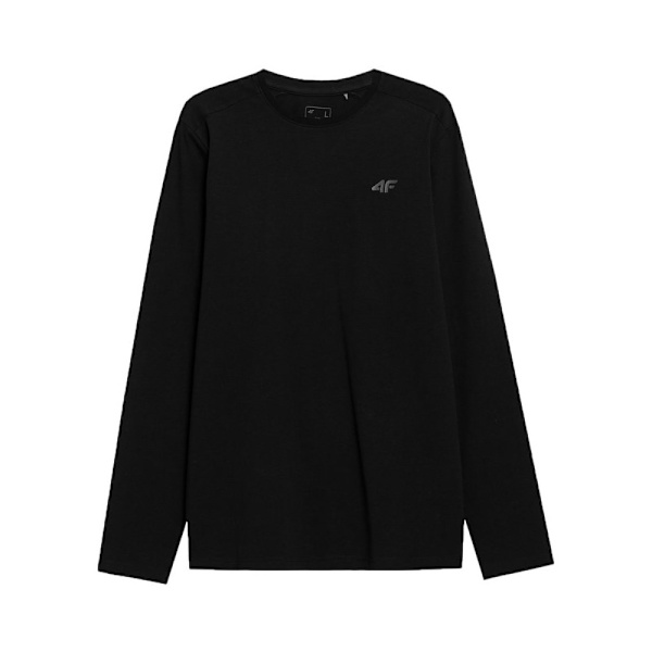 T-paidat 4F Longsleeve M155 M 20s Mustat 168 - 171 cm/M