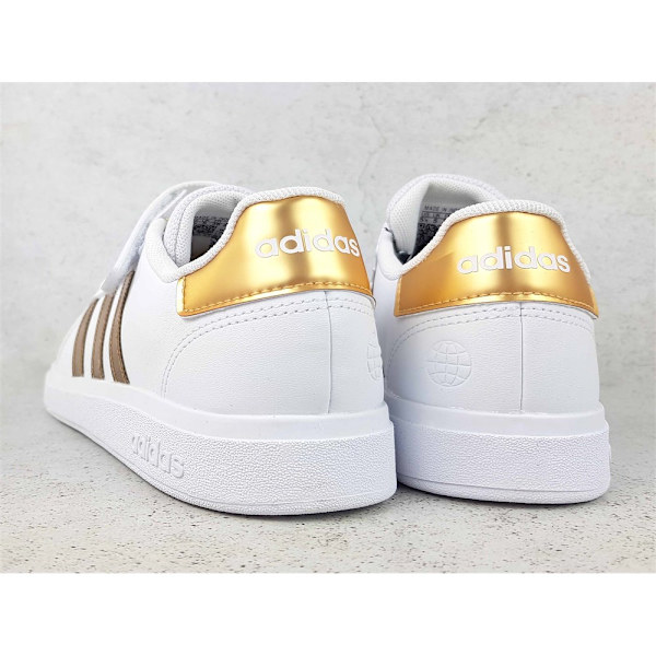 Puolikengät Adidas Grand Court 20 EL Valkoiset 36