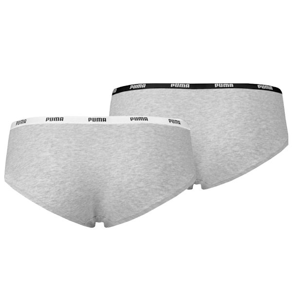 Majtki Puma Hipsters 2 Pack Gråa XS