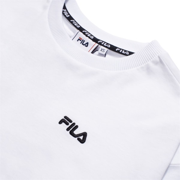 Sweatshirts Fila Wmn Calandra Cropped LS Shirt Vit 168 - 172 cm/M