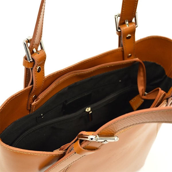 Håndtasker Vera Pelle V017A Orange