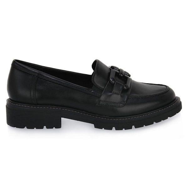 Sneakers low Jana Black Nappa Sort 39