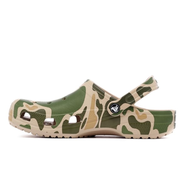 Träskor Crocs Classic Printed Camo Bruna,Gröna 42