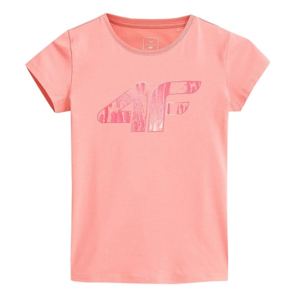 T-shirts 4F JTSD009A Pink 160 - 166 cm/14 - 15 år
