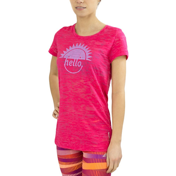 Shirts Reebok RH Burnout Tshirt Rosa 164 - 169 cm/S