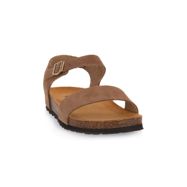 Sandaler Frau Nabuk Sabbia Brun 38