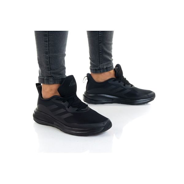 Puolikengät Adidas Fortarun K Mustat 38 2/3