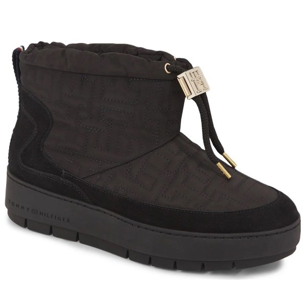 Lumisaappaat Tommy Hilfiger Tommy Monogram Snowboot Mustat 37