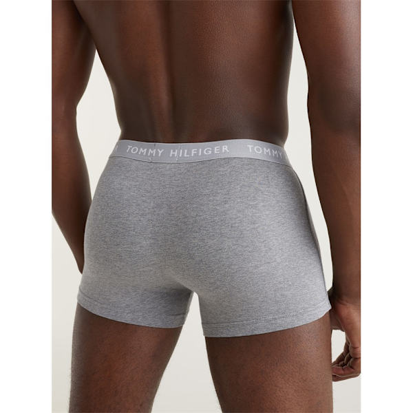 Majtki Tommy Hilfiger 3PACK Rød,Sort,Grå S