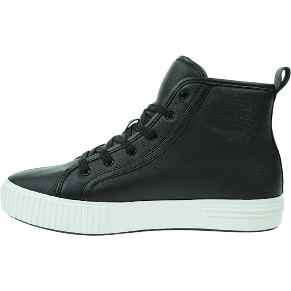 Sko Tommy Hilfiger Vulc Leather Sneaker Hi Sort 39