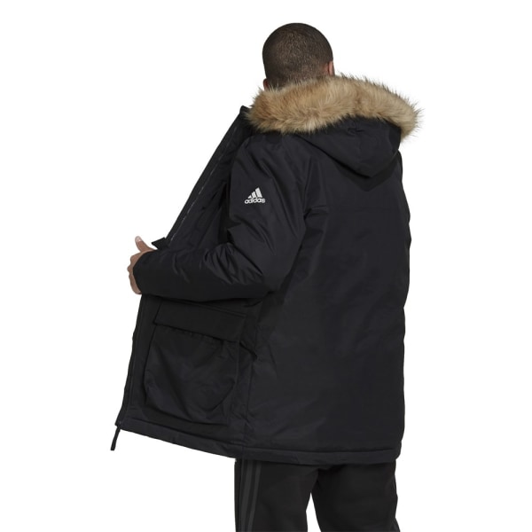 takki Adidas Hooded Parka Mustat 176 - 181 cm/L